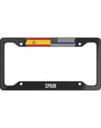 Spain Us Law Enforcement Flag Car Plate Frame