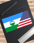 Kabardino-Balkaria American Flag Bumper Stickers