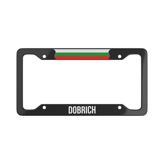 Dobrich Bulgaria Flag Car Frame