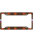 Khokhloma License Plate Frame