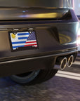 Uruguay USA Flag Vanity Plate