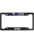 Bosnia Thin Blue Line Flag Car License Plate Frame