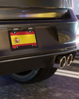 Spain Flag Vanity Plate