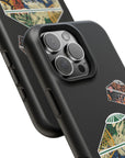 Colorful Yurts Phone Case