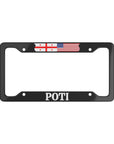 POTI Georgia Flag License Plate Frame
