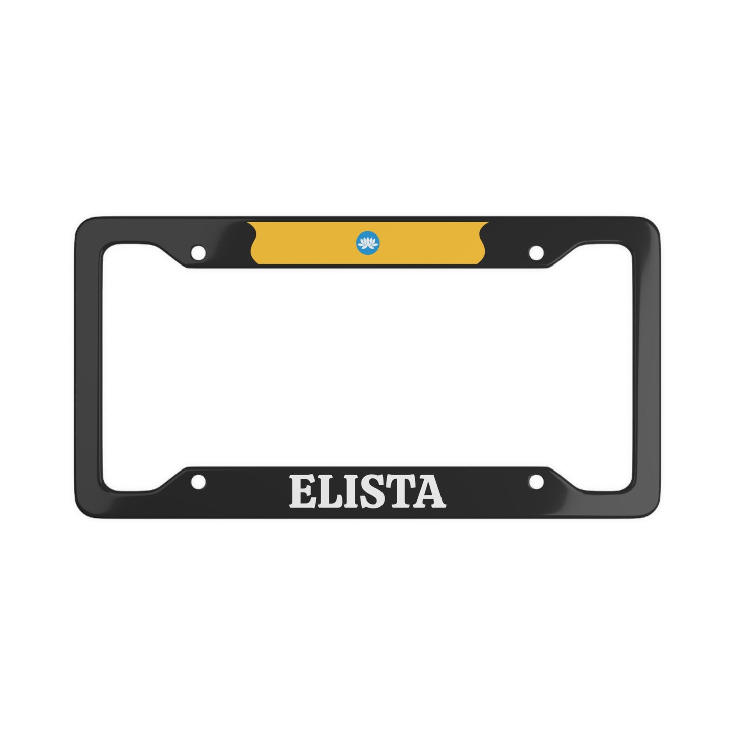 Elista Kalmykia License Plate Frame