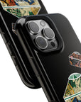 Colorful Yurts Phone Case