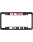 KOBULETI Georgia with flag License Plate Frame
