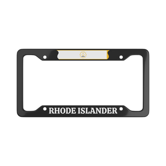 Rhode Islander, Rhode Island State, USA License Plate Frame