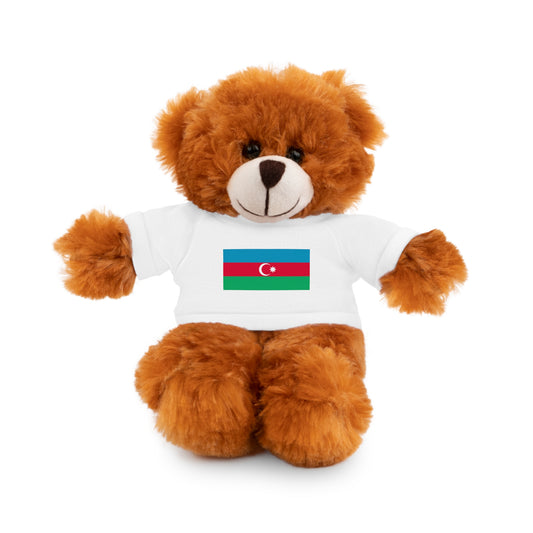 Azerbaijan Flag Stuffed Animals with Tee