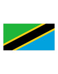 Tanzania Flag Bumper Stickers