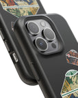 Colorful Yurts Phone Case
