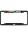 Oman Support Police Premium License Plate Frame