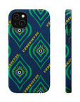 Green Evil Eye UZB Protection MagSafe Tough Cases