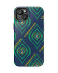 Green Evil Eye UZB Protection MagSafe Tough Cases