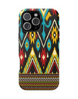 Uzbek Ikat MagSafe Tough Case