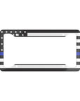 LEO Flag License Plate Frame
