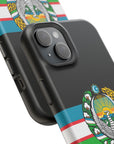 Uzbekistan Flag with Coat of Arms Phone Case