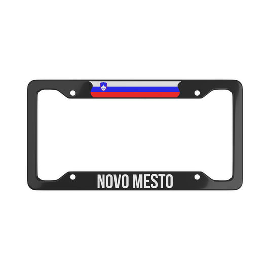 Novo Mesto Slovenia Flag Car Frame