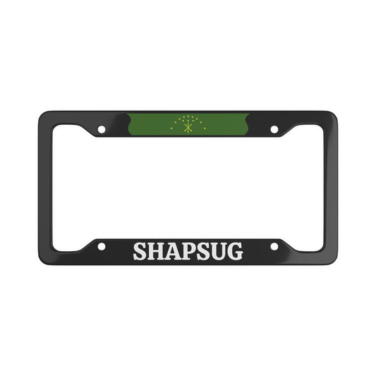 Shapsug License Plate Frame