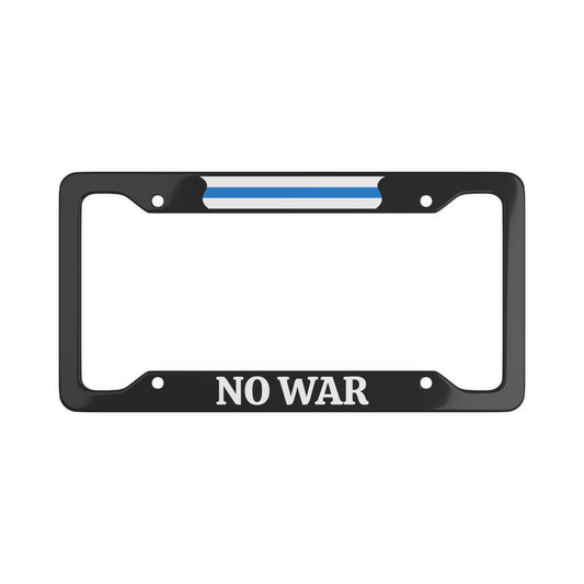 No War Flag RUS License Plate Frame