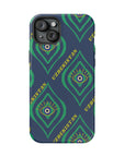 Green Evil Eye UZB Protection MagSafe Tough Cases