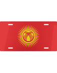 Kyrgyzstan New Flag Vanity Plate
