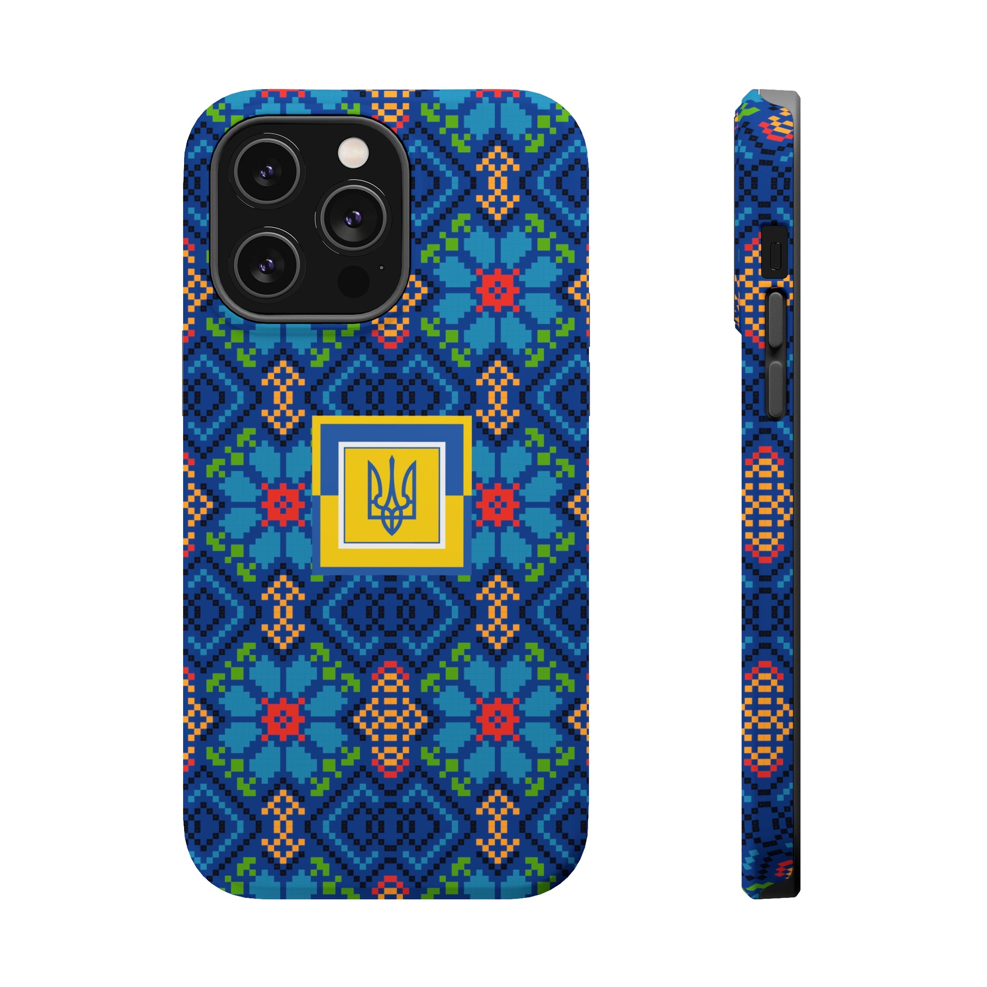 Ukrainian Pattern MagSafe Tough Cases