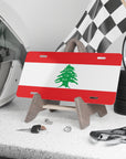 Lebanon Flag Vanity Plate