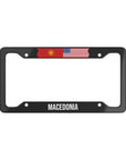 Macedonia USA Old Flag Car License Plate Frame