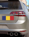 Romania Flag Car Magnet