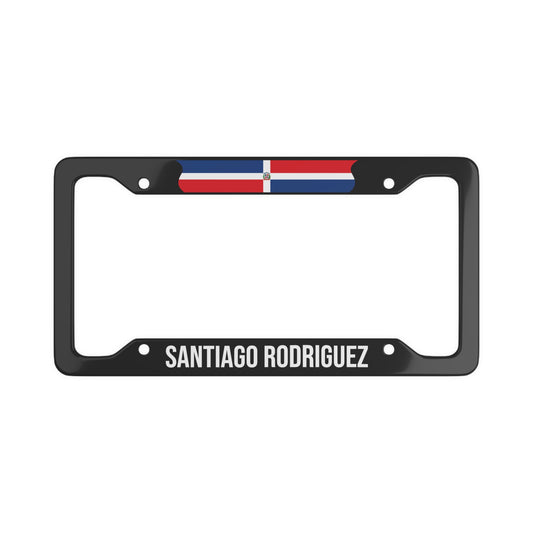 Santiago Rodriguez, Dominicana Car Plate Frame