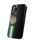 UZB Coat of Arms Flag Stripes Phone Case