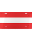 Austria Flag Vanity Plate