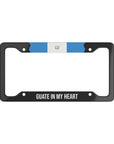 Guate in my heart Premium License Plate Frame