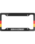 Born in Germany Flag Car Plate Frame