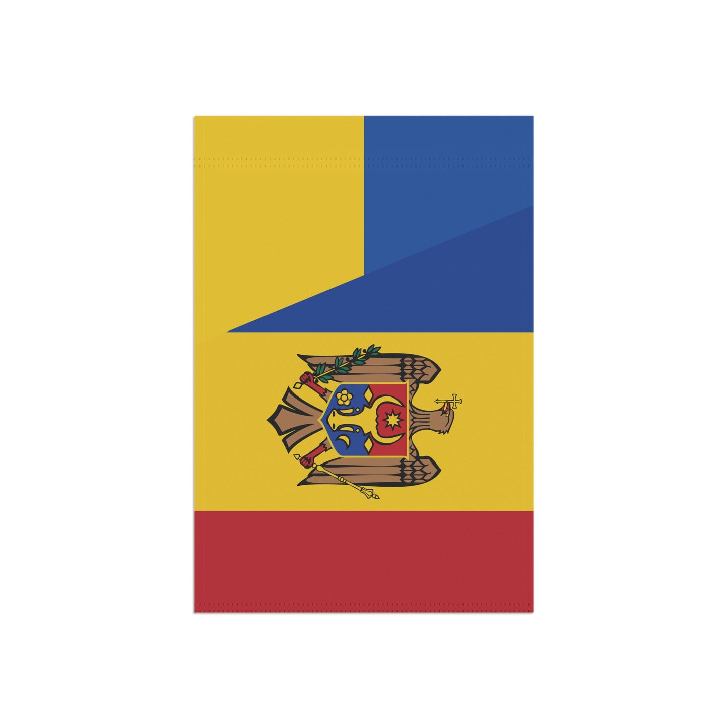 Moldovans support Ukraine Flag Garden & House Banner