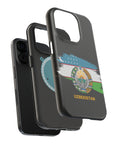 Uzbekistan Flag MagSafe Tough Cases