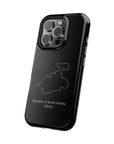 North Ossetia Alania Map MagSafe Tough Case