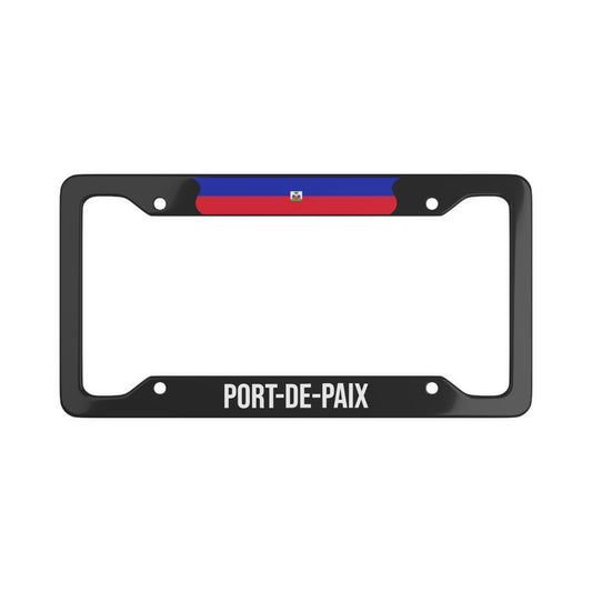 Port-De-Paix, Haiti Car Plate Frame
