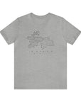 TJK Map Unisex T-Shirt