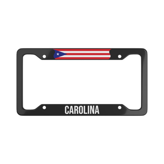 Carolina, Puerto Rico Car Plate Frame