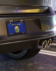 Montana State Flag, USA Vanity Plate