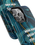 Work hard dream big stay kind MagSafe Tough Cases