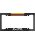 Jonava, Lithuania Flag License Plate Frame