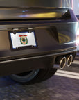 West Virginia State Flag, USA Vanity Plate