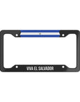 Viva El Salvador Premium License Plate Frame