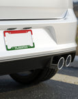 Tajikistan Colorful License Plate Frame