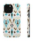 Light Uzbek Ikat MagSafe Phone Case