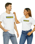 Ukraine Blue Background Unisex T-Shirt